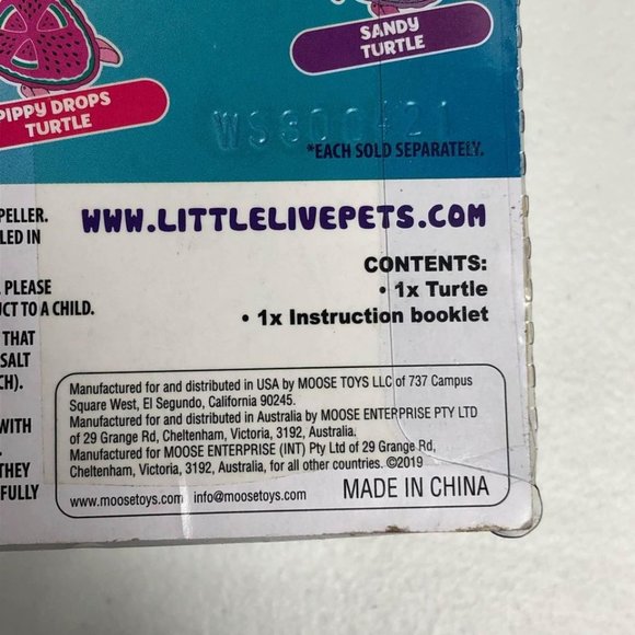 2 Little Live Pets Snowbreeze Piddy Drops Lil Turtle - Picture 5 of 10